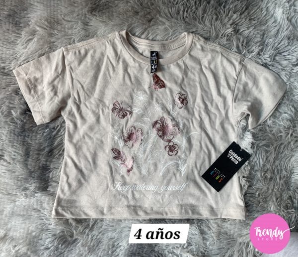 blusa flores