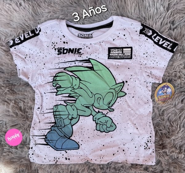Playera sonic