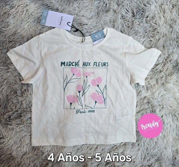 Blusa flores