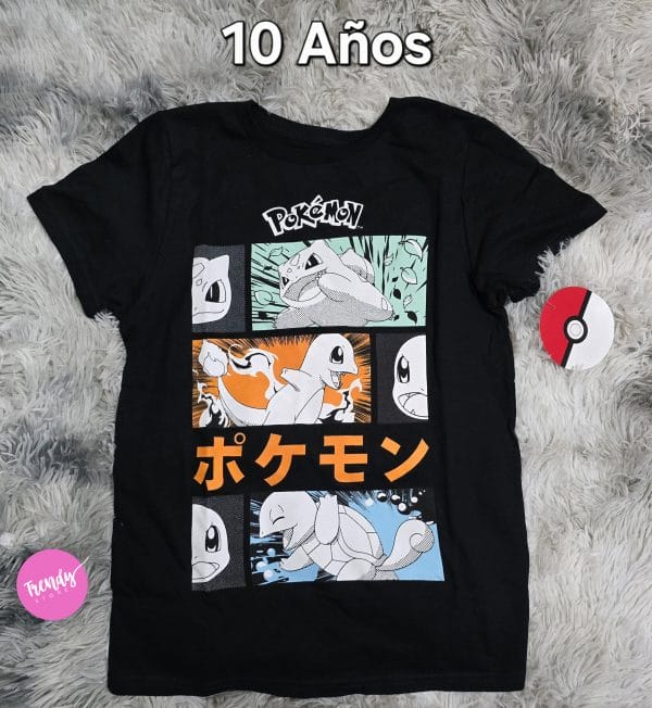 Playera pokemon