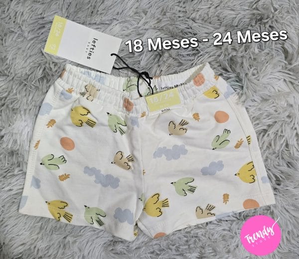 short pajaritos y nuves