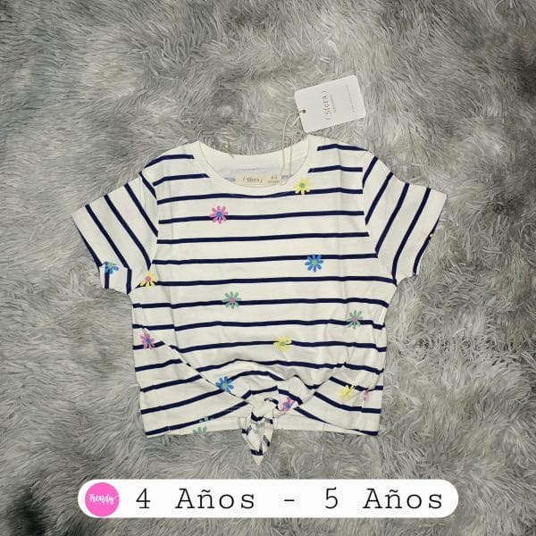 blusa rayas corazones