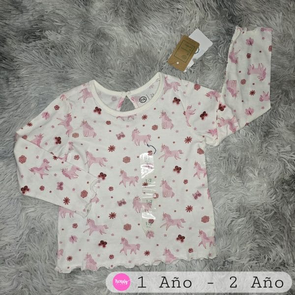 Blusa unicornios
