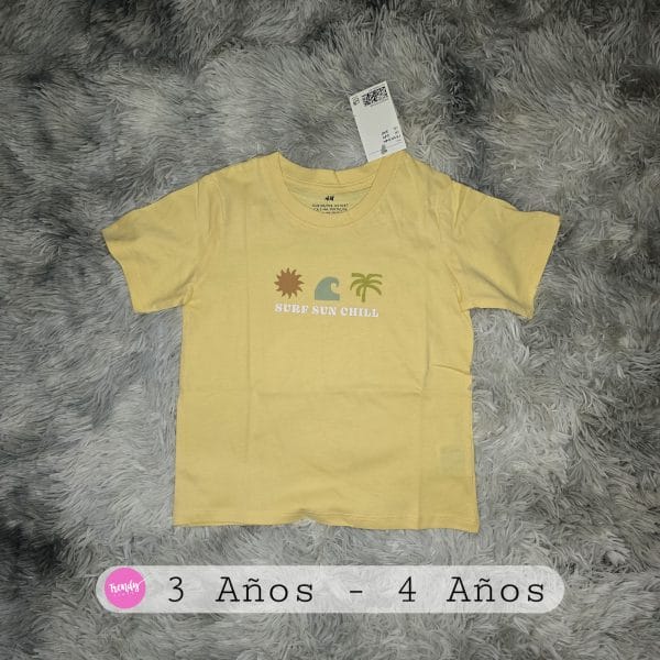 Playera surf sun chill