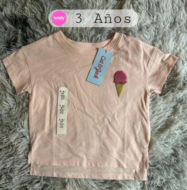 Blusa nieve lentejuelas